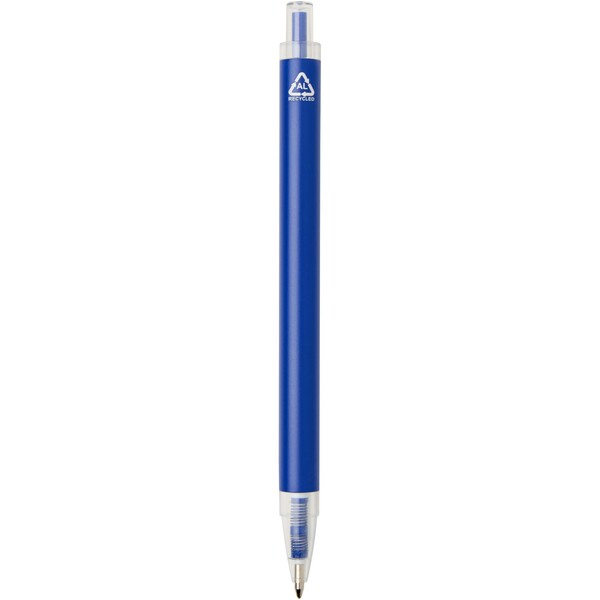 Spectrum recycled aluminium ballpoint pen (blue ink) - Royal Blue