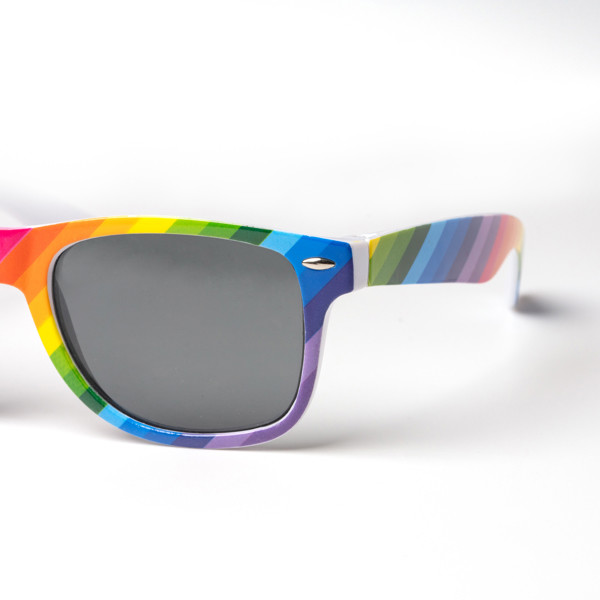 Promotional sunglasses UV400 protection multicolor frame