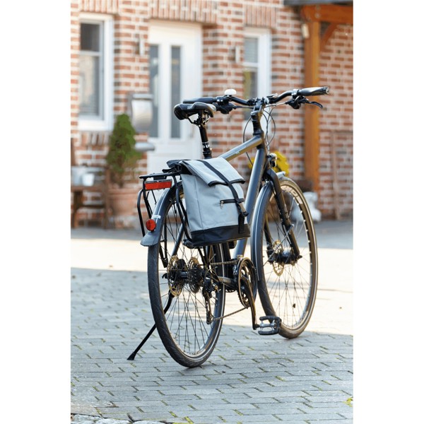 Bike pannier bag 600D polyester, 25L