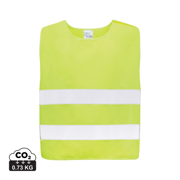 XD - GRS recycled PET high-visibility safety vest 7-12 years