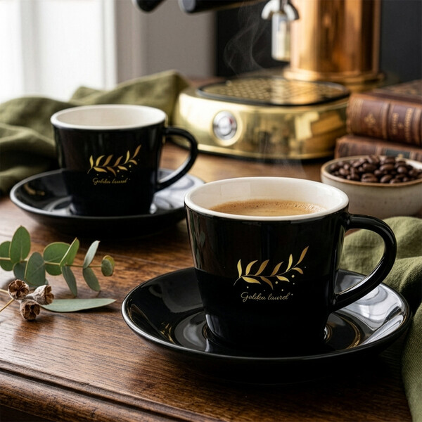 Cup Victor Nero Set - Black / 120 ml