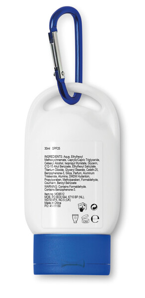 Crème solaire Suncare - Bleu