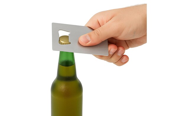 Ouvre-bouteille format carte de crédit