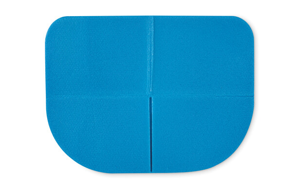 Almofada dobrável. Faltbar - Azul Bebé