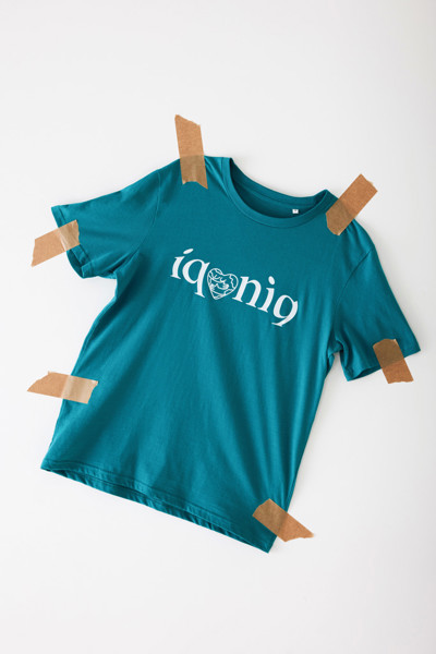 Tričko Iqoniq Brett z recykl. bavlny - Verdigris / XL
