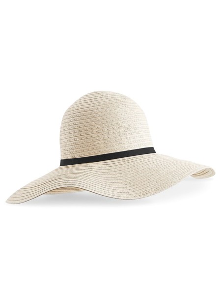 Marbella Wide-Brimmed Sun Hat - Natural