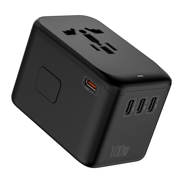 Travel adapter GaN 100W - WHITE