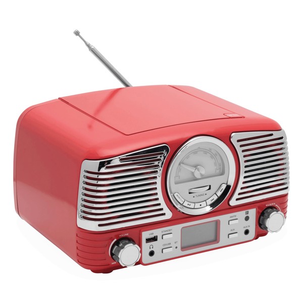 Diner cd radio recorder, Bluetooth, USB, aux-in