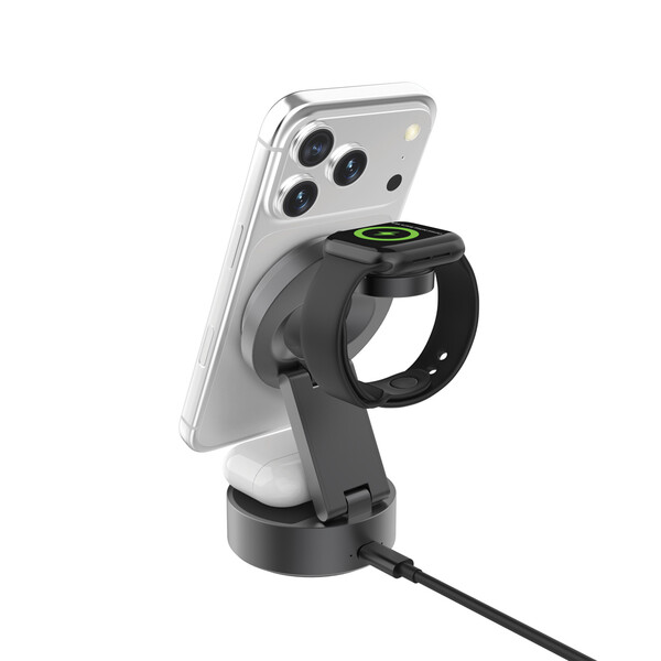 Quantum RCS 25W ultra-fast wireless 3-in-1 charger