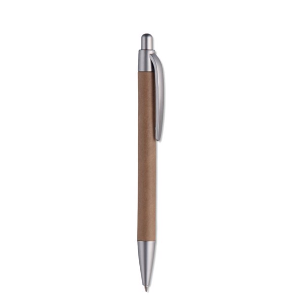 Carton barrel ball pen Pushton