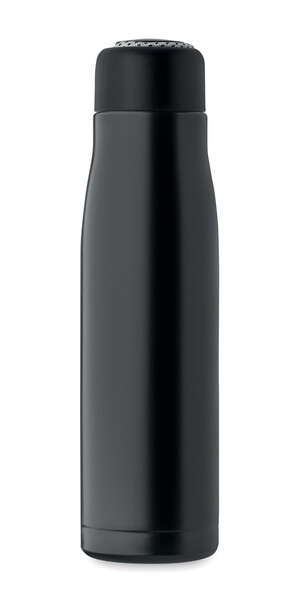 Dvojstenná fľaša 500 ml Cordle - Čierna