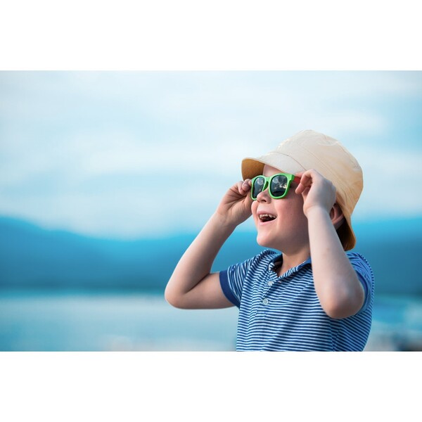 JOSEPH KIDS. Panama for children in canvas cotton and polyester (220 g/m²) - Navy Blue
