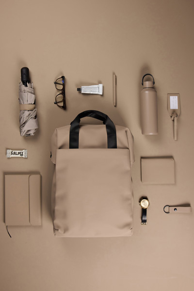 VINGA Baltimore RCS tote batoh - Greige