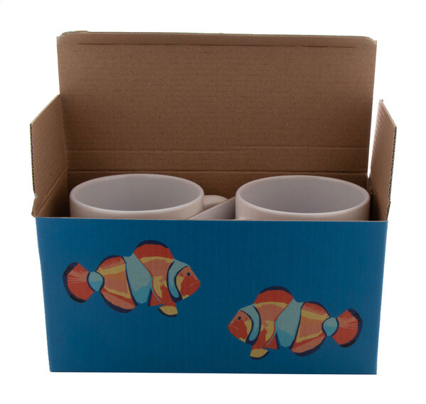 Individuelle Doppel-Tassenbox CreaBox Mug Double