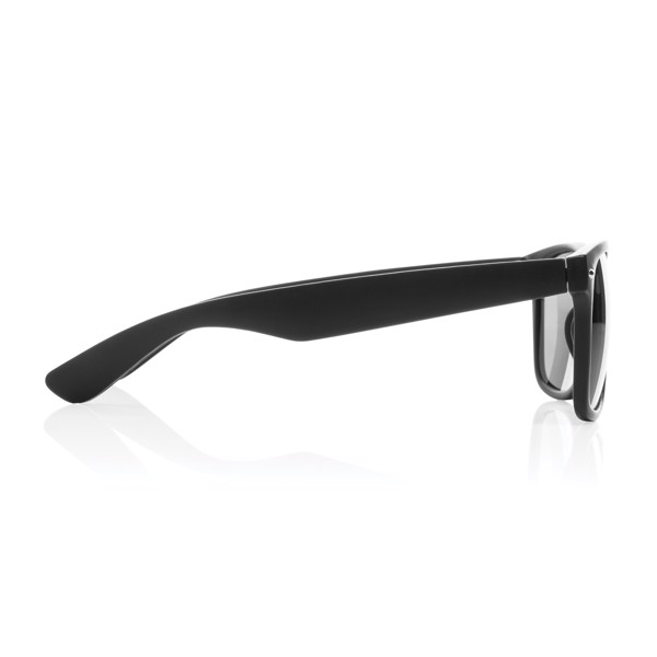 GRS recycled PC plastic sunglasses - Black