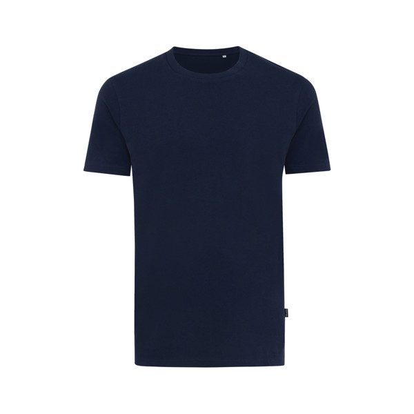 T-shirt en coton recyclé IQONIQ Bryce - Bleu Marine / M