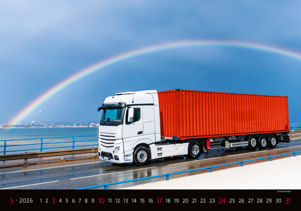 Kalendár Trucks
