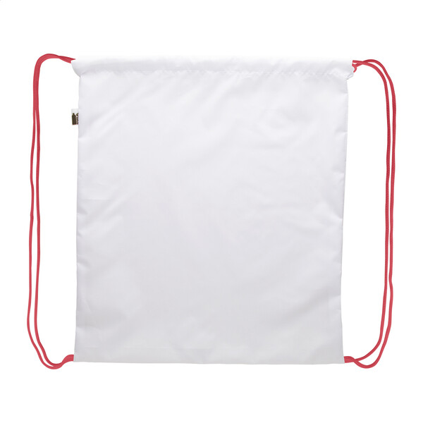 Sac piscine CreaDraw RPET - Rouge / Blanc