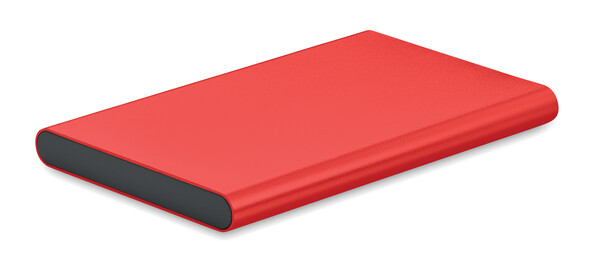 Powerbank da 4000mAh tipo C Powerflat C - Rosso