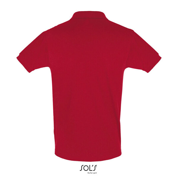 PERFECT MEN Polo homen 180g - VermelhoM