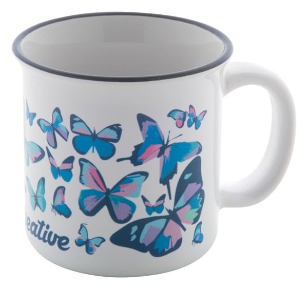 Vintage Sublimation Mug Gover - Black / White