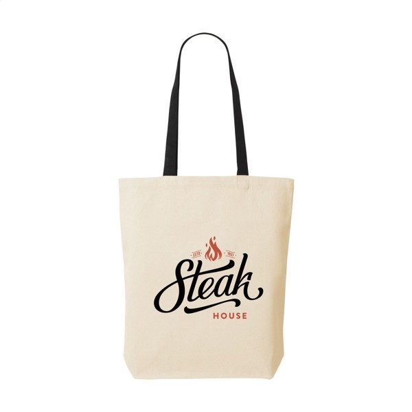 Canvas Shoppy Colour (220 g/m²) bag - black