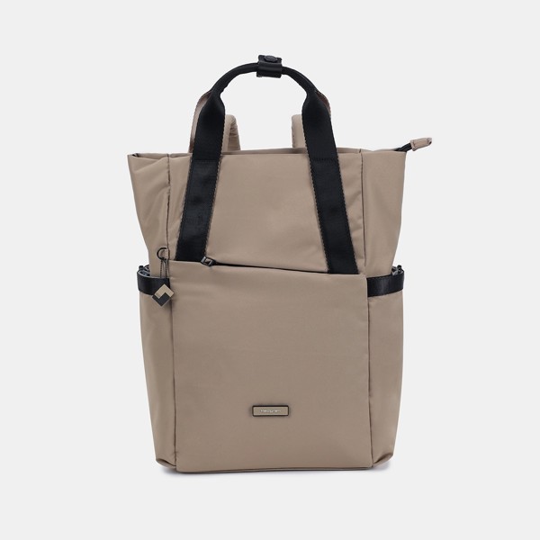 SOLAR | Rucsac/Tote 14" - Hedgren - Stone Beige