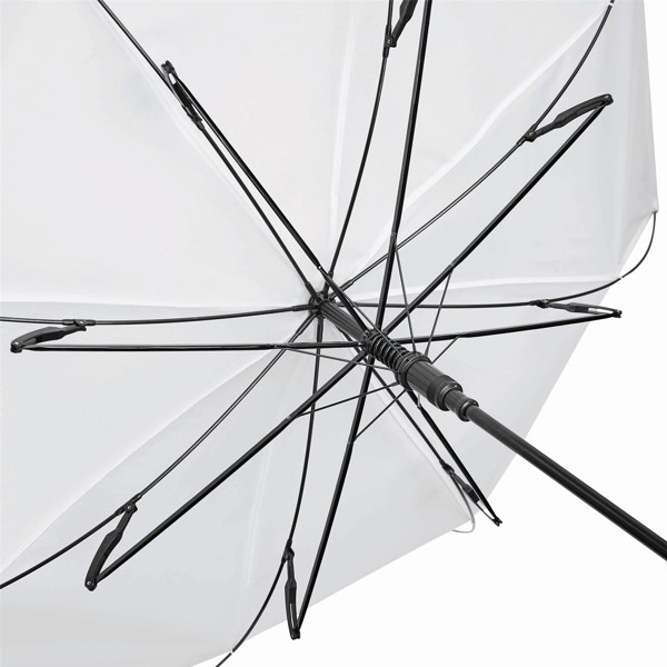 Automatic Windproof Stick Umbrella Wind - White