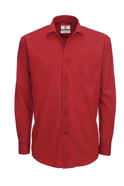 B&C SMART LSL /MEN - Deep Crvena / M