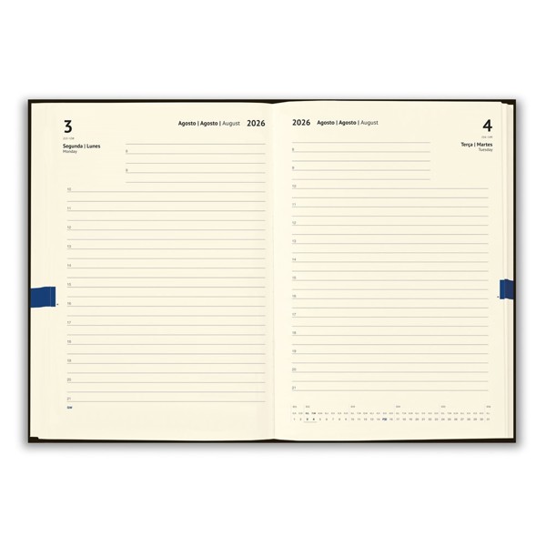 VERLAINE A5. Agenda A5 - Azul