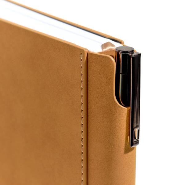 Agenda Diária A5 Bali, Nubuck - Cinza Escuro