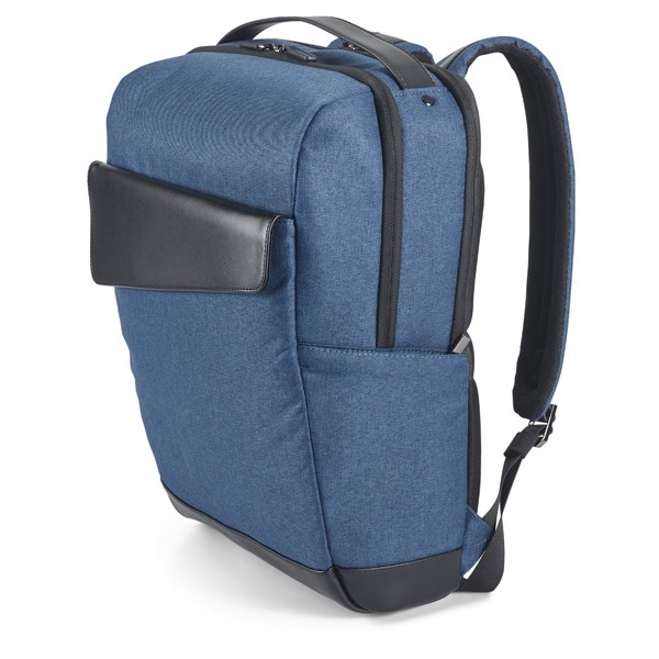 MOTION BACKPACK. Mochila em 600D e polipele - Azul
