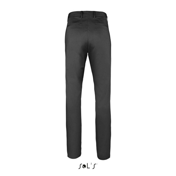Sol's Jared Men - satenske rastezljive hlače - Black / 44