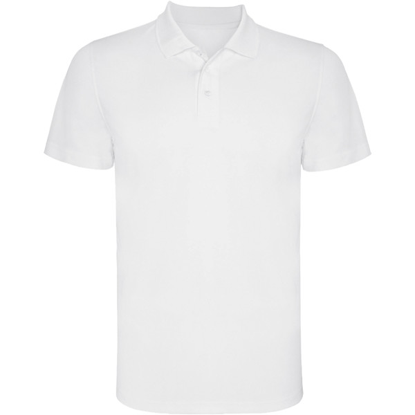 Monzha short sleeve kids sports polo - White / 12