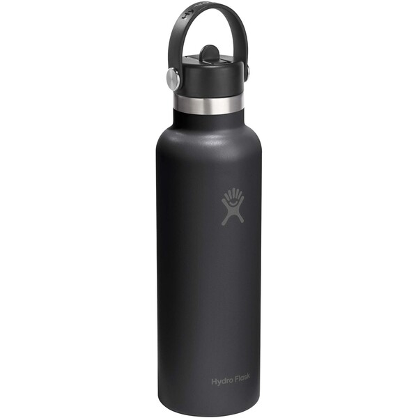 Hydro Flask Standard Mouth 621 ml insulated stainless steel water bottle - Black