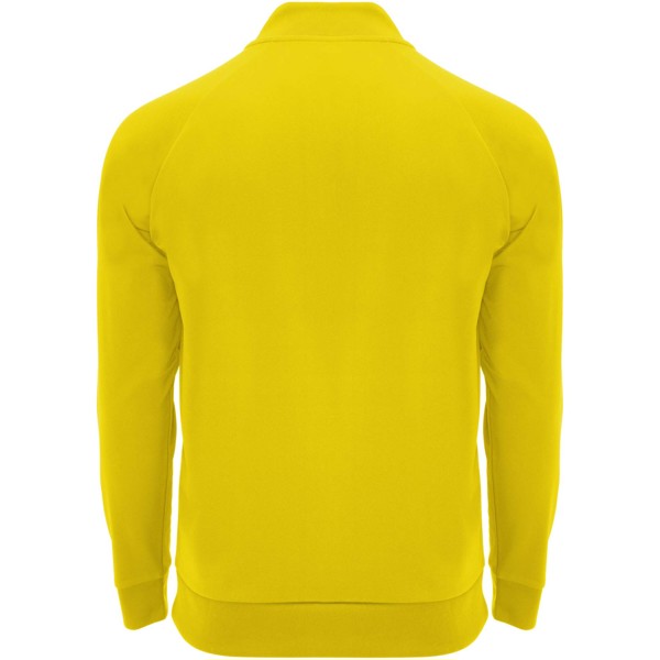Epiro long sleeve kids quarter zip sweatshirt - Yellow / 16