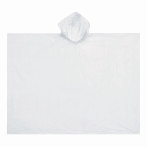 Poncho With Hood Autumn - Transparent