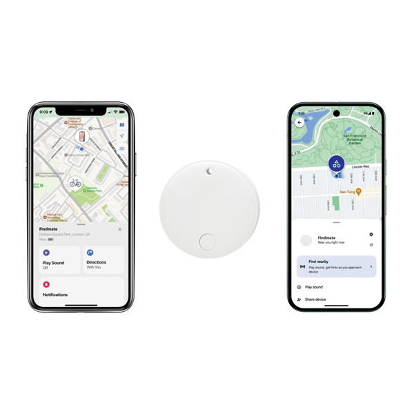 Findmate Dual RCS recycled plastic item finder IPX 5