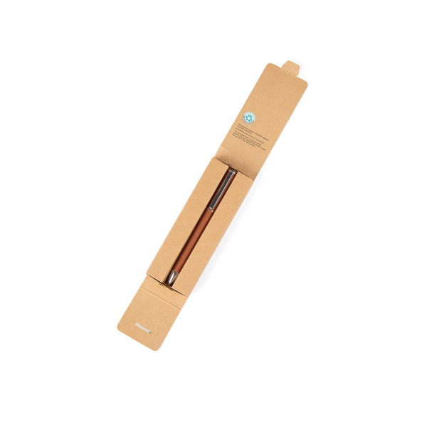 VINGA Timo Stylo en aluminium RCS - Marron