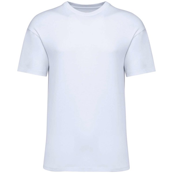 Unisex Shoulder Loose T-Shirt - White / M