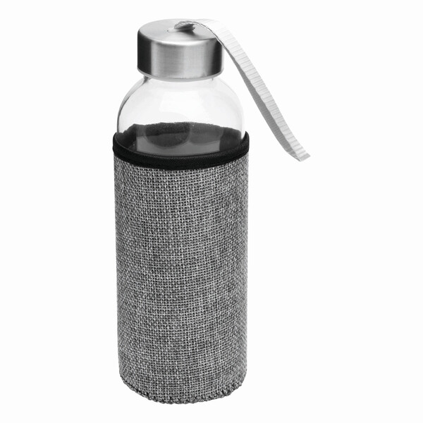 Glass Bottle Take Juty - Grey