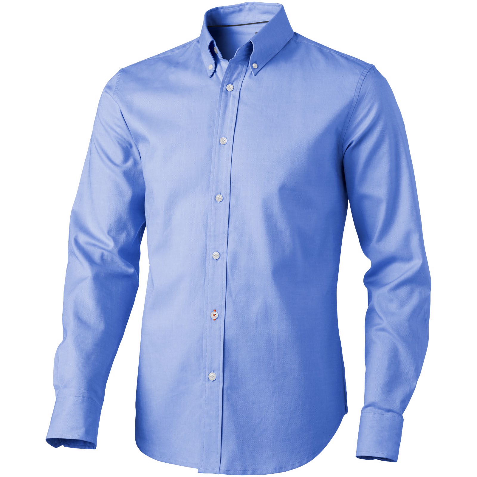 Camisa tipo Oxford de manga larga de hombre "Vaillant" - Azul claro / L