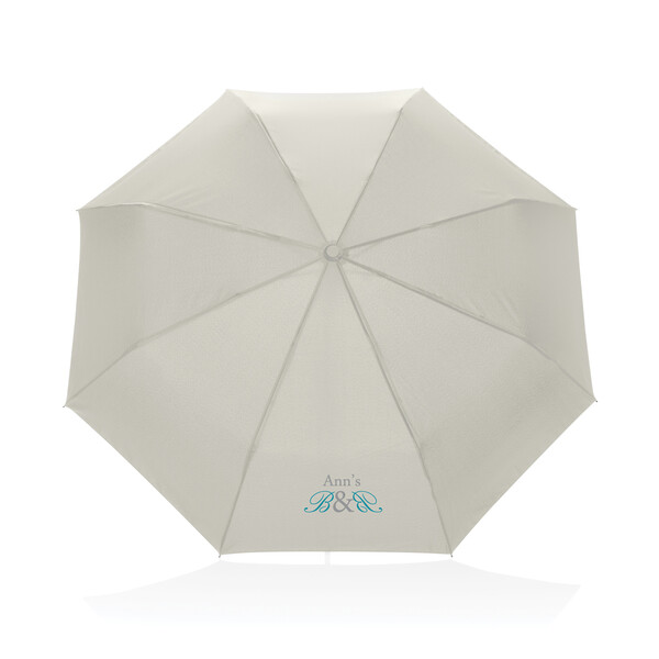 Deštník KENTO URBAN 21'' AWARE™ RPET 190T - Béžová