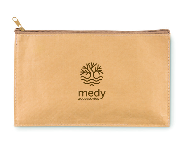 Woven paper pencil case Flat Case