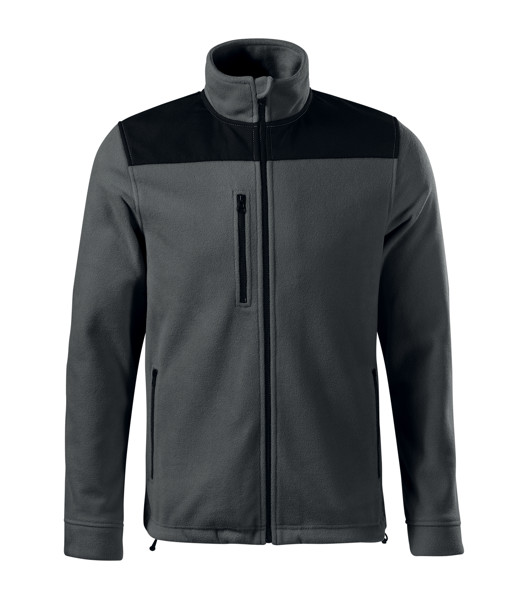 Fleece Unisex Rimeck® Effect - Ocelově Šedá / 2XL