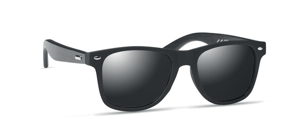 Lunettes de soleil bambou Rhodos - Noir