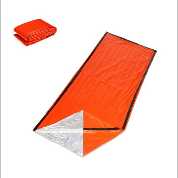Emergency outdoor thermal sleeping bag