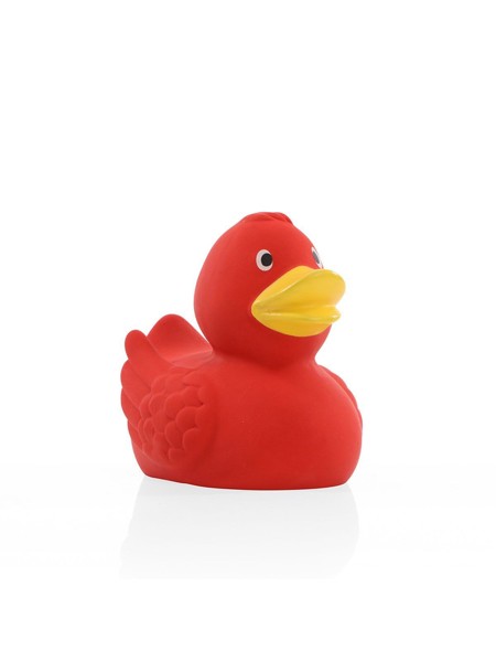 Natural rubber duck, classic - Red
