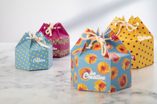 Hexagonal Gift Box CreaBox HexaCord M