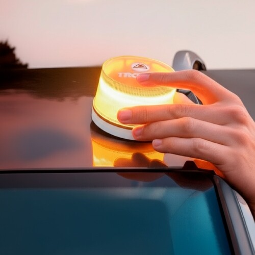 APPROVED V16 GEOLOCATED EMERGENCY LIGHT